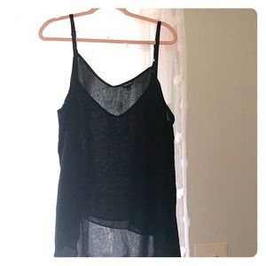 Torrid black swing cami